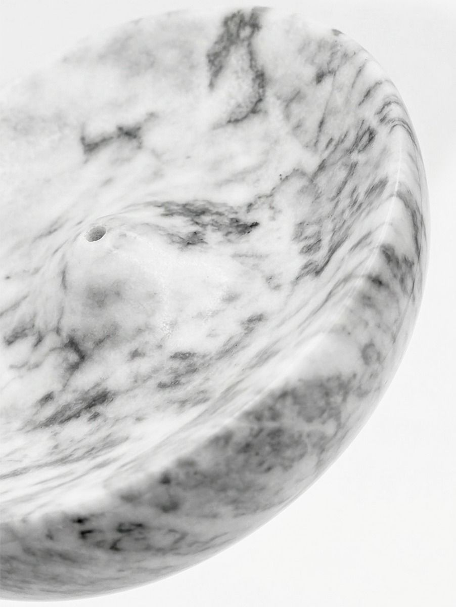 PORTA INCIENSO NOHO MARBLE WHITE