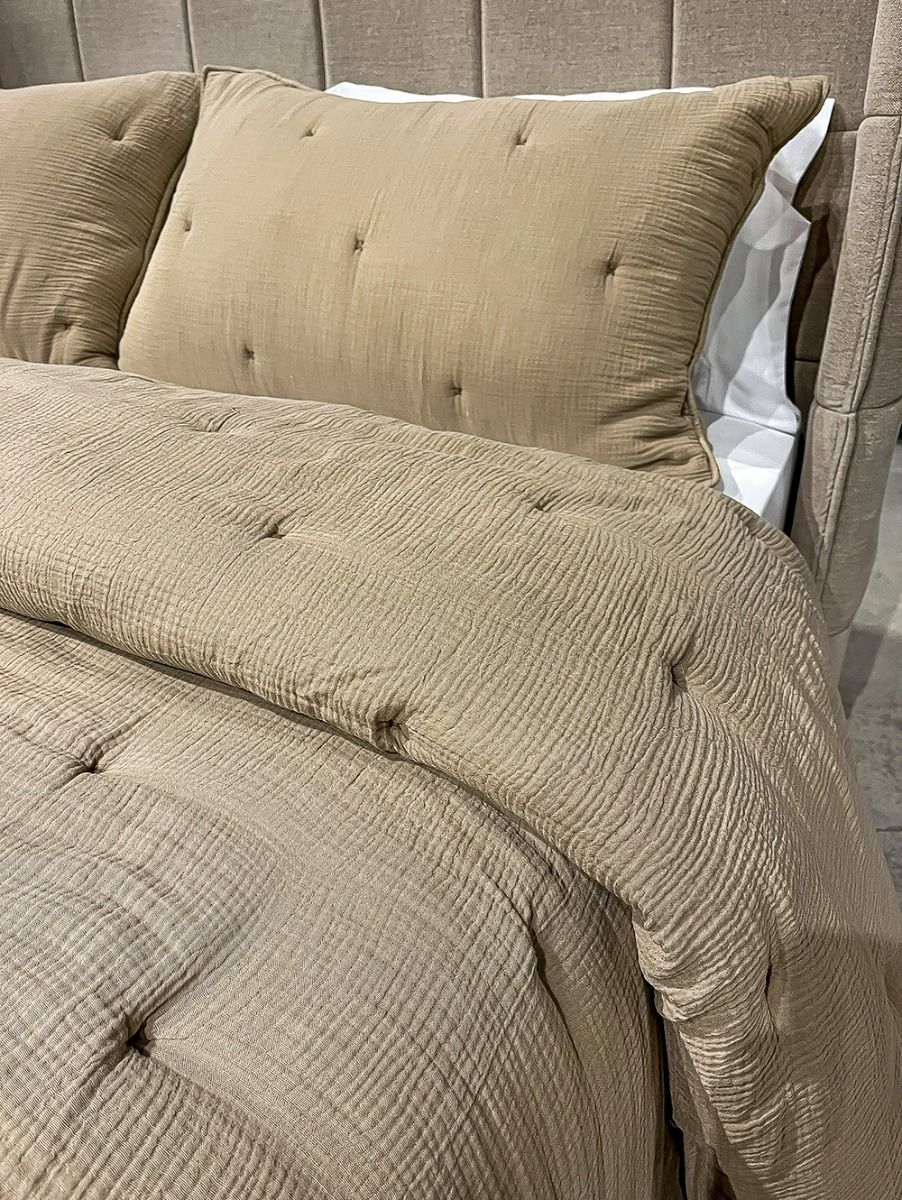 ACOLCHADO COPPELIA BEIGE SUPER KING