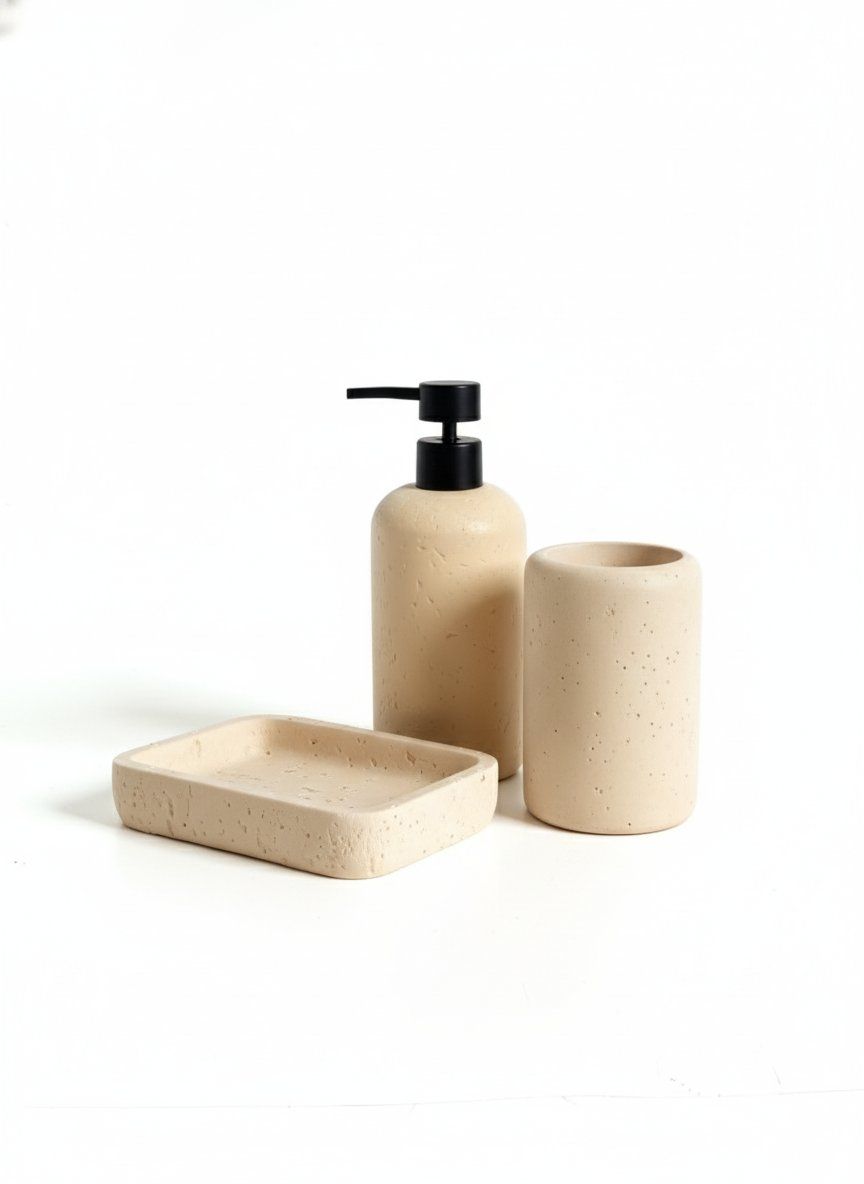 DISPENSER DE JABON OSLO S BEIGE