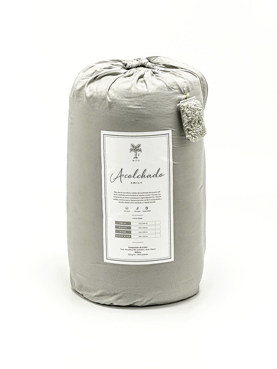 ACOLCHADO EMILY KING BEIGE