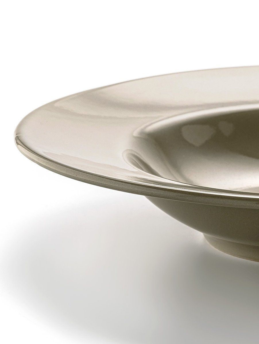 PLATO DE PASTA TIMELESS TAUPE