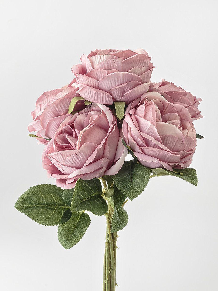 RAMO PEONIA ROSA