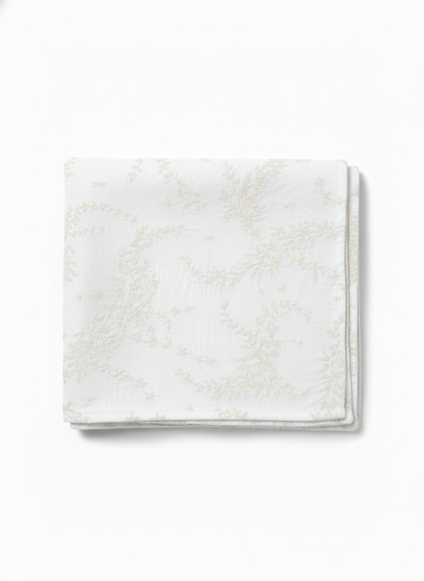 INDIVIDUAL GAIA BLANCO 45 X 32