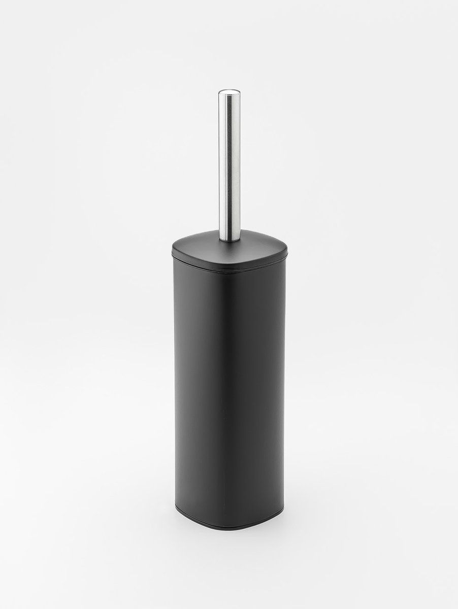 CEPILLO LIMPIA INODORO SQUARE BLACK