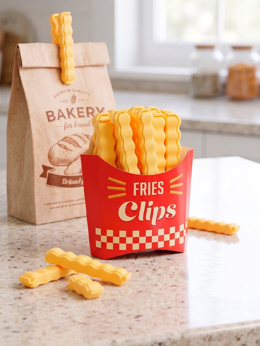 CLIPS FRIES SET X 12