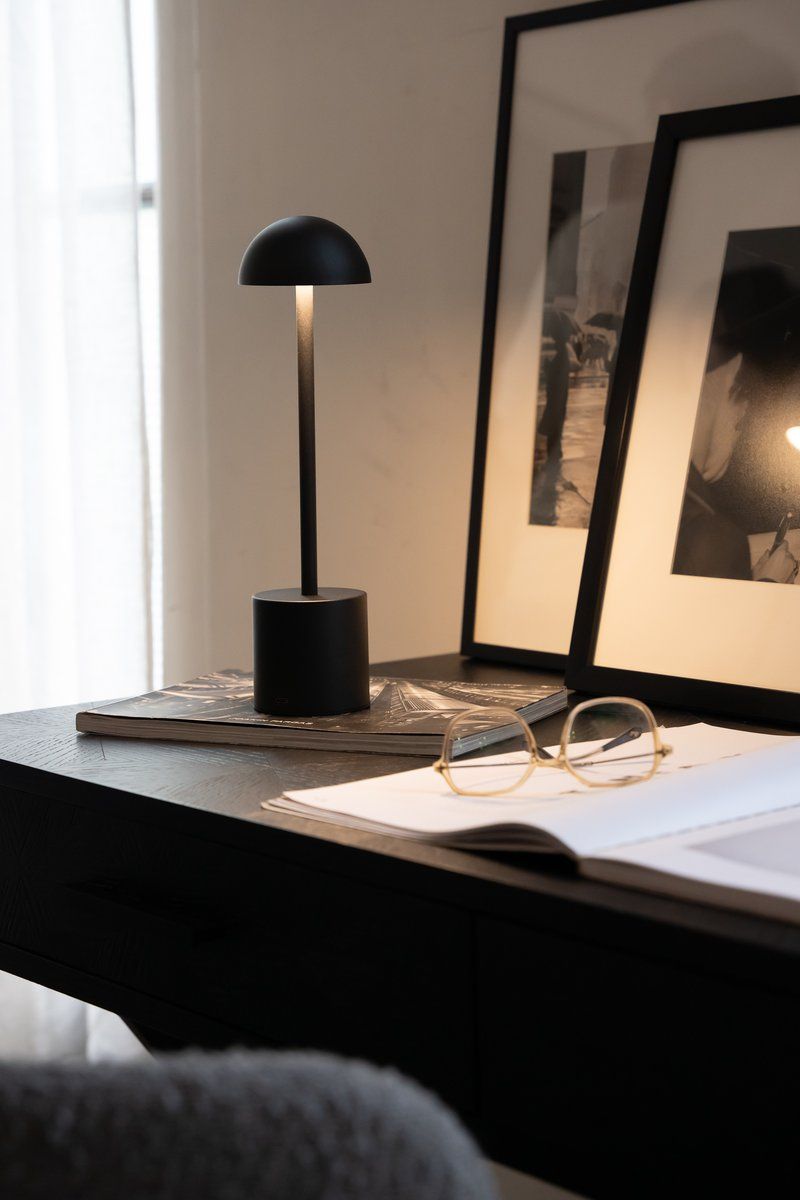 LAMPARA LED RECARGABLE GEORGIA BLACK