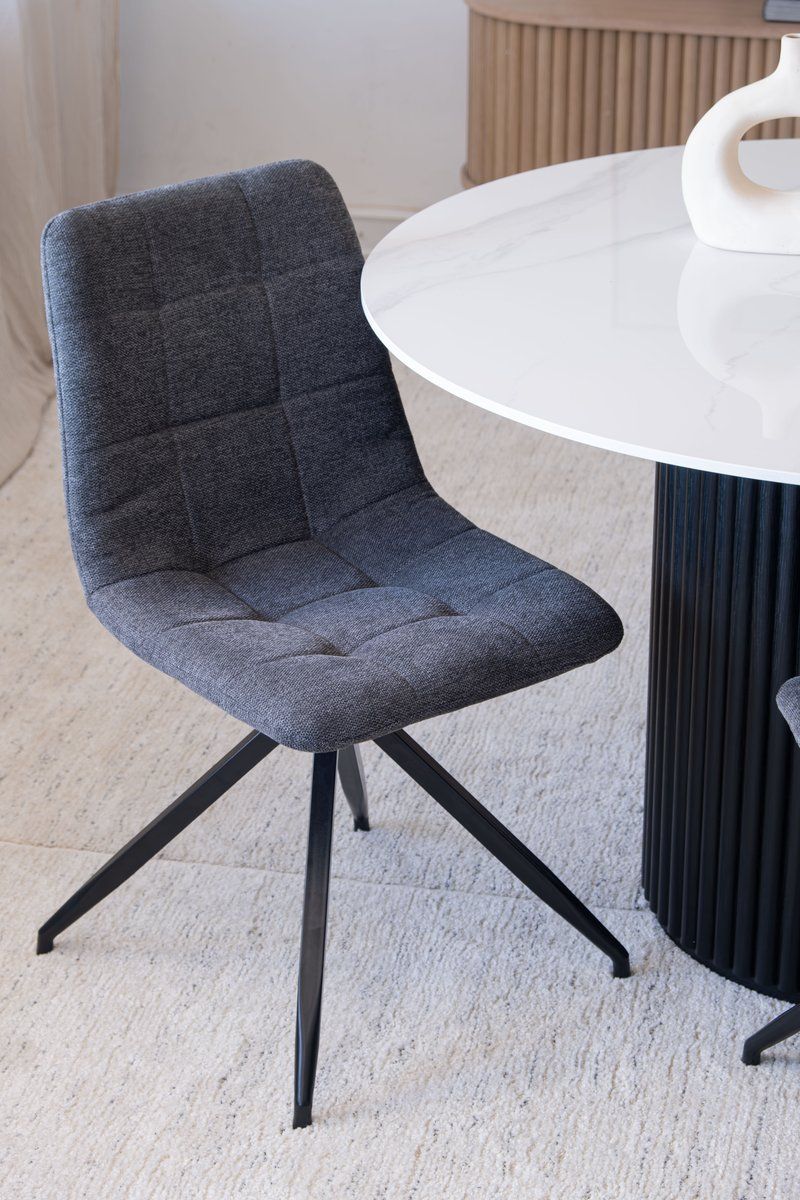 SILLA BREDA DARK GREY