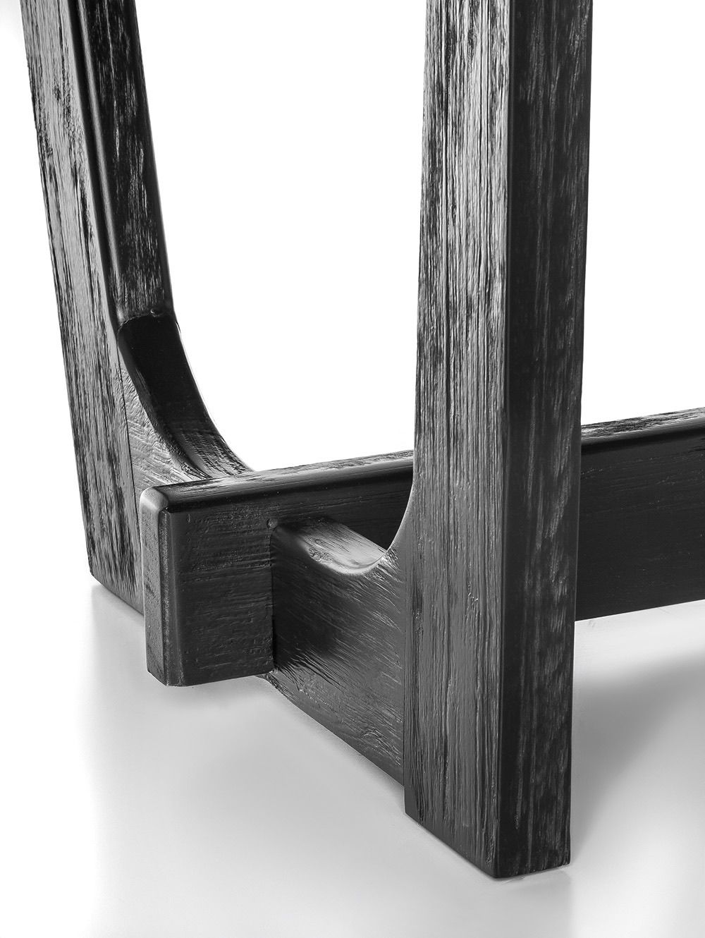 MESA DE COMEDOR OSLO NEGRO 110x210