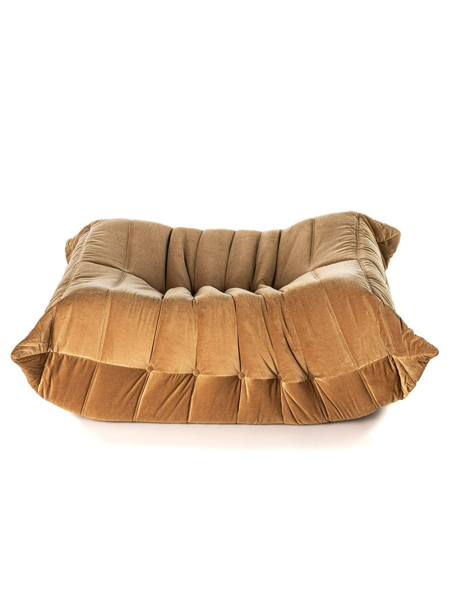 PUFF TOGO VELVET TOSTADO