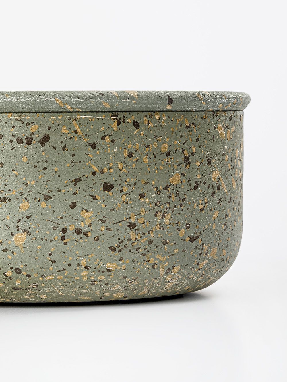 CAJA BRUZ GREEN SPARKLES 15CM