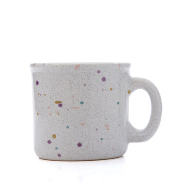 TAZA N1 BLANCO PIEDRA SALP MULTICOLOR PASTEL