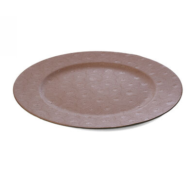 PLATO DE SITIO TARRY LEATHER CARAMEL