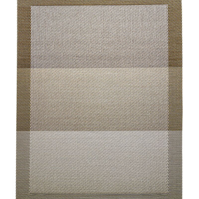 INDIVIDUAL PVC DEGRADE BEIGE 45X30 CM