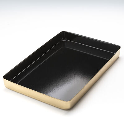 BANDEJA KOMO RECTANGULAR BLACK