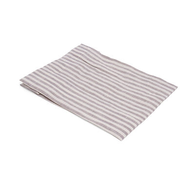 INDIVIDUAL DE LINO THESS GREY STRIPE 35X0,50