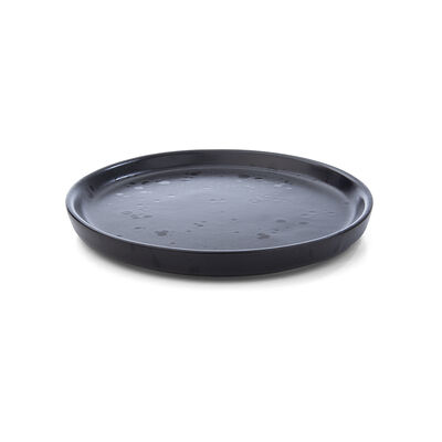 PLATO POSTRE VARSOVIA NEGRO MATE SALP BRILLANTE