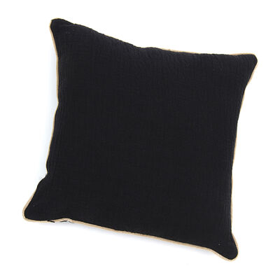 ALMOHADON GIRONA NEGRO 50X50