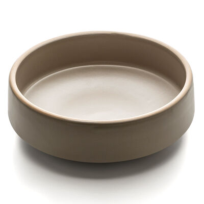 BOWL TOZEUR GRIS CON BORDE NATURAL 15 CM