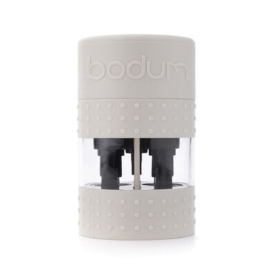 MOLINILLO DE SAL Y PIMIENTA BODUM WHITE