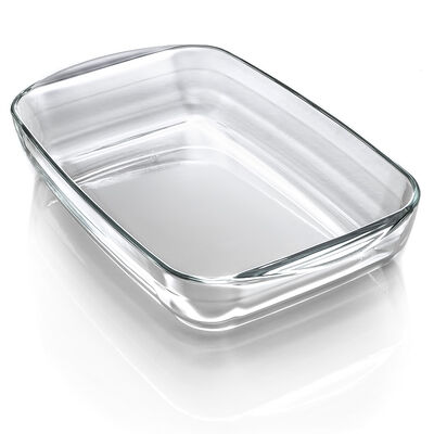 FUENTE DE HORNO RECTANGULAR GLASS 39 CM