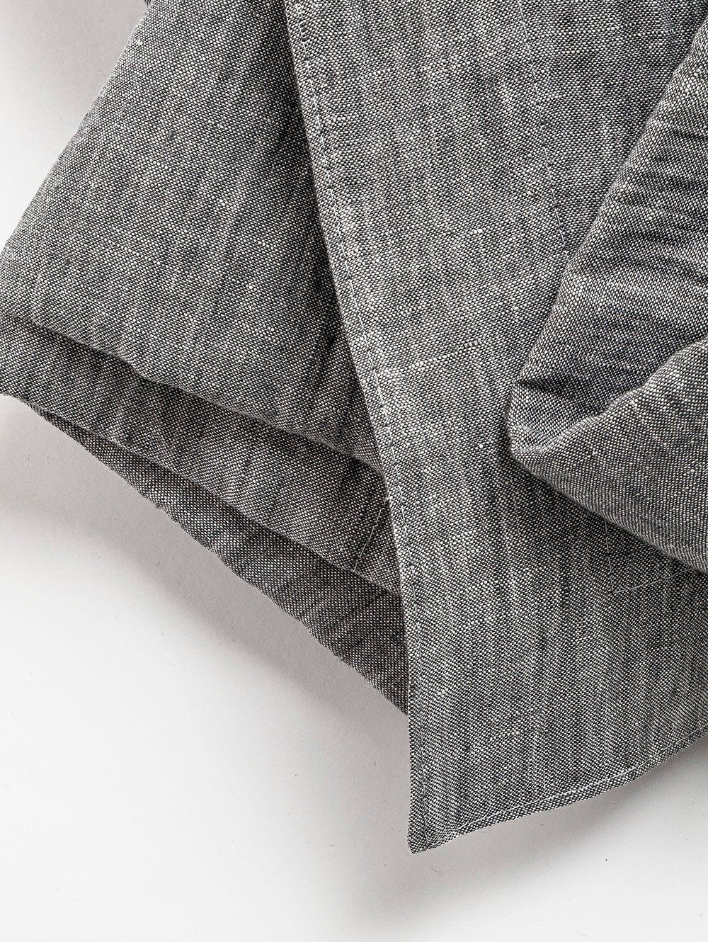 FUNDA DE LINO THESS GREY CHAMBRAY QUEEN 230 X 240
