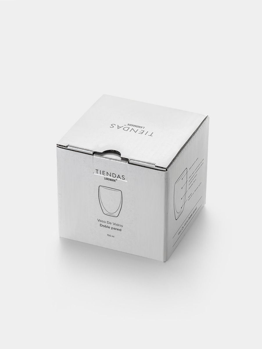 VASO DOTIA DOBLE VIDRIO 150ML