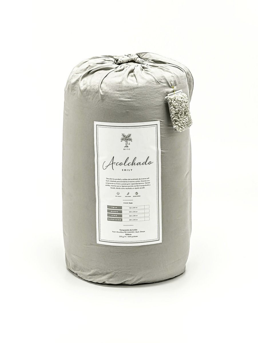 ACOLCHADO EMILY SUPER KING BEIGE