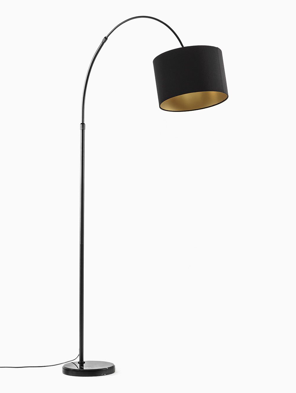 LAMPARA DE PIE HOBART BLACK