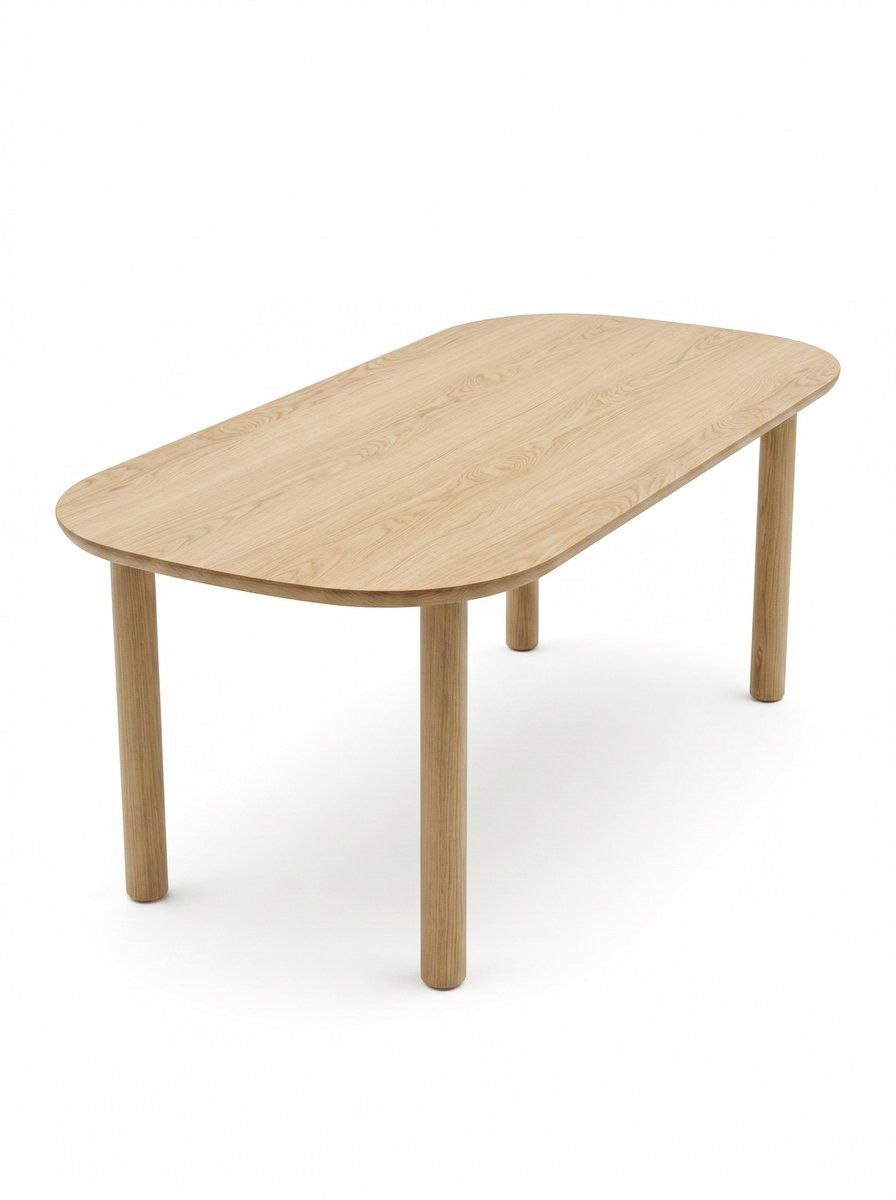 MESA DE COMEDOR MONSUN NATURAL 160X95