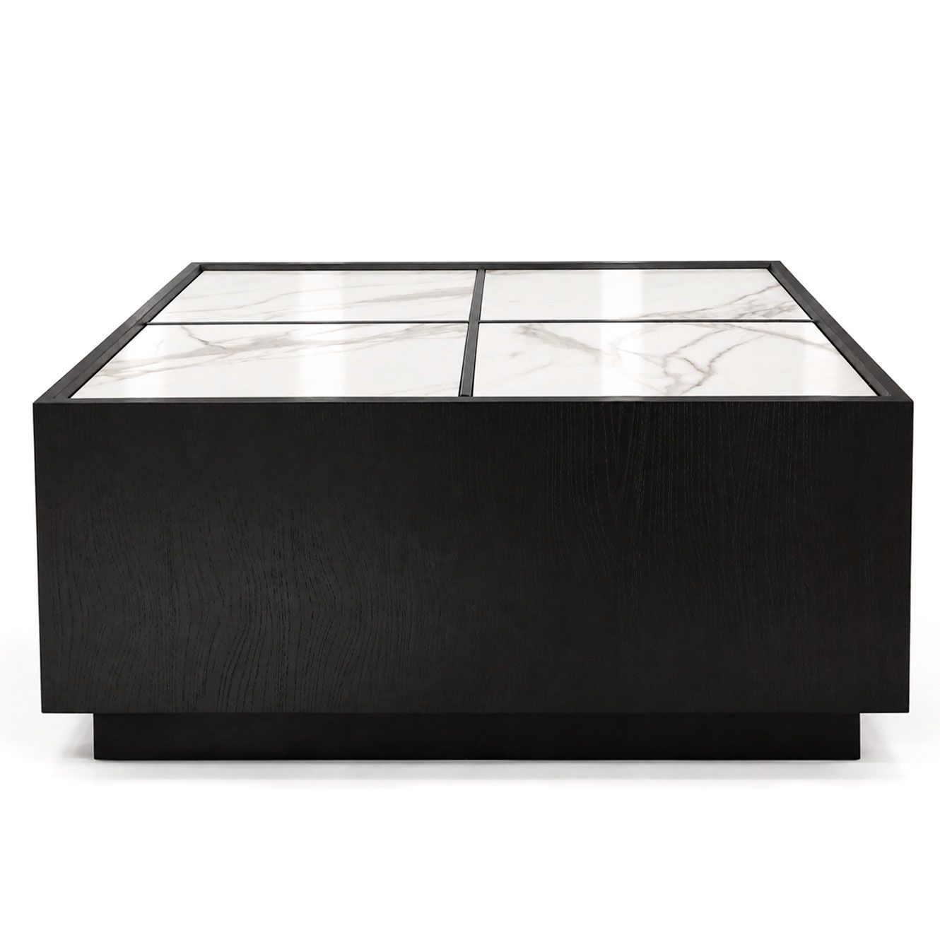 MESA BAJA PIETRO CALACATTA BLACK 63 X 63