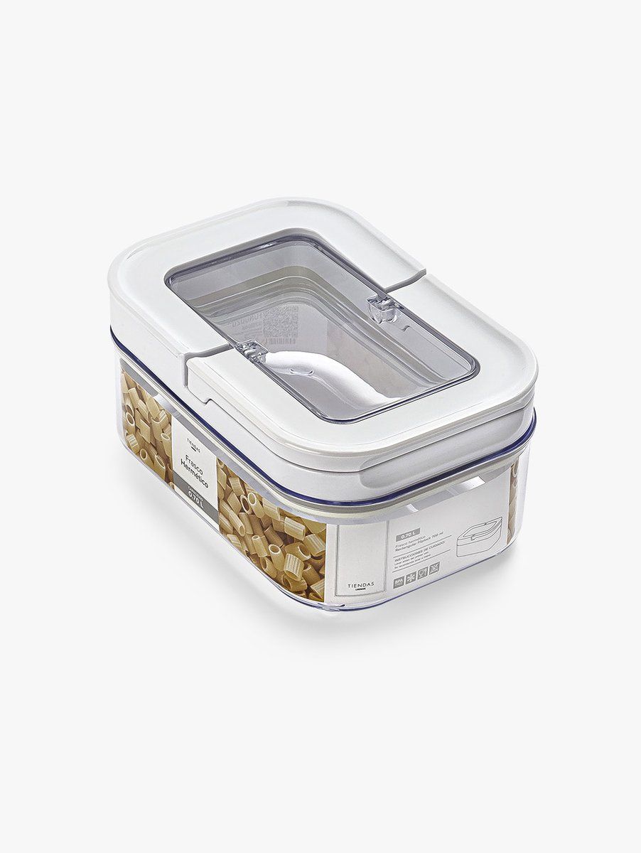 Frasco Hermético Rectangular Fliplock 700 ml