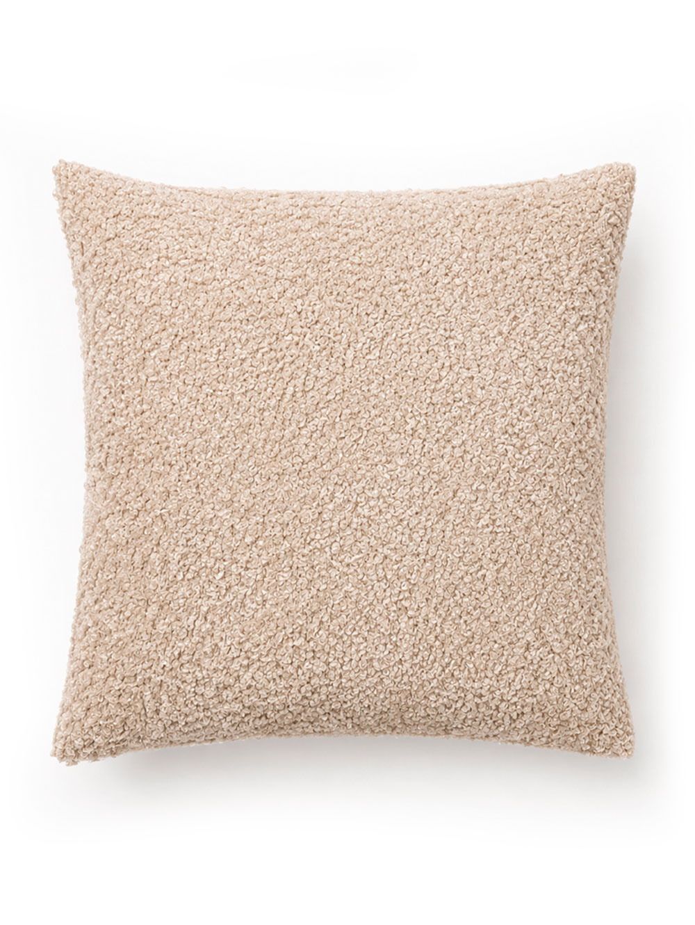 ALMOHADON TEDDY BEIGE 45X45