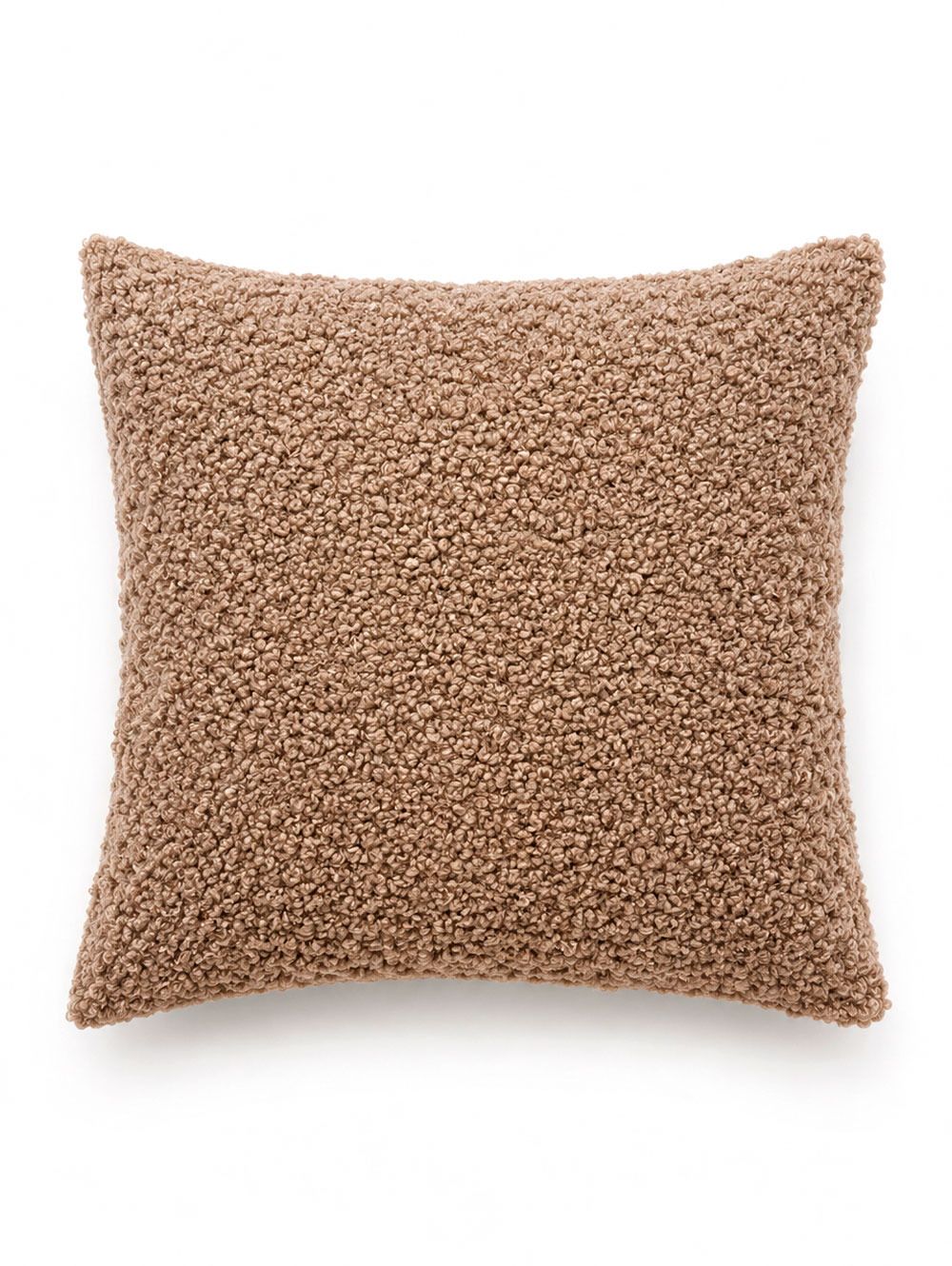 ALMOHADON TEDDY BROWN 45X45