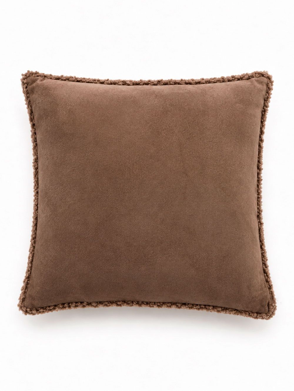 ALMOHADON TEDDY BROWN 45X45
