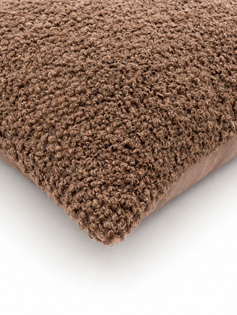 ALMOHADON TEDDY BROWN 45X45