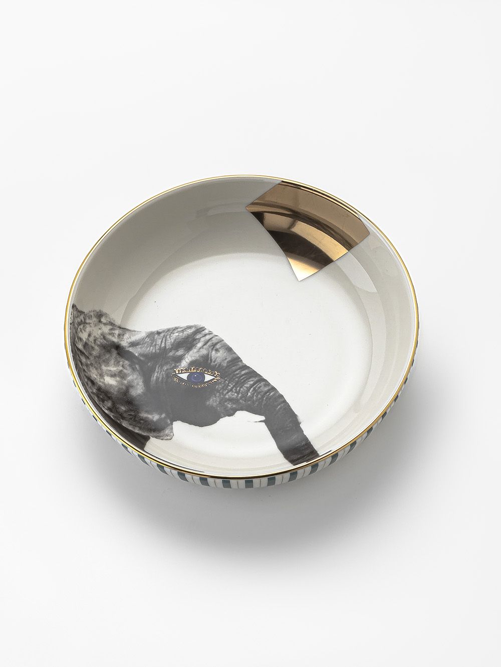 BOWL WILD ELEPHANT 17 CM