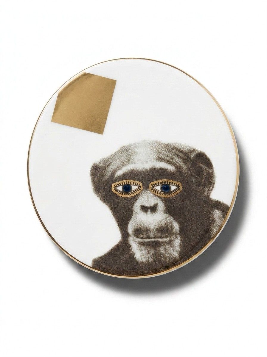 APOYA VASO WILD MONKEY 10CM