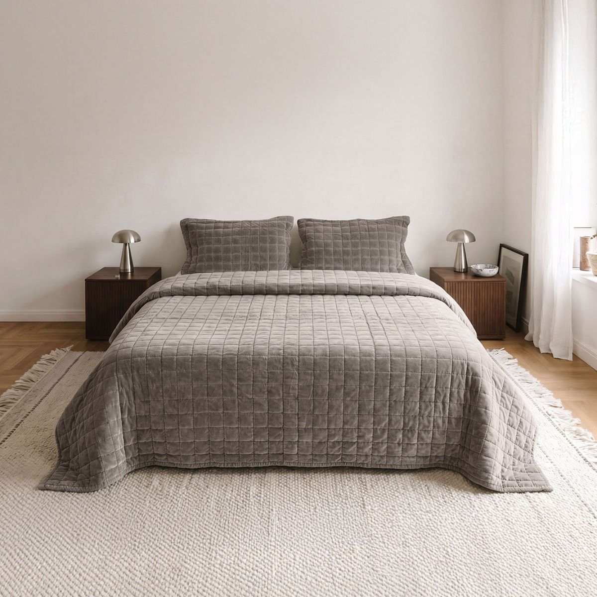 ACOLCHADO MADISON SUPER KING DARK GREY