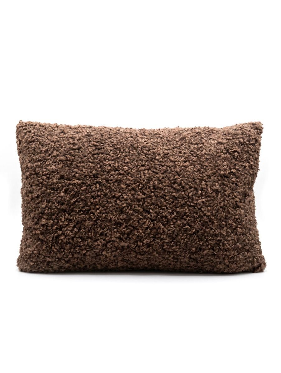 ALMOHADON TEDDY BROWN RECTANGULAR 30X50