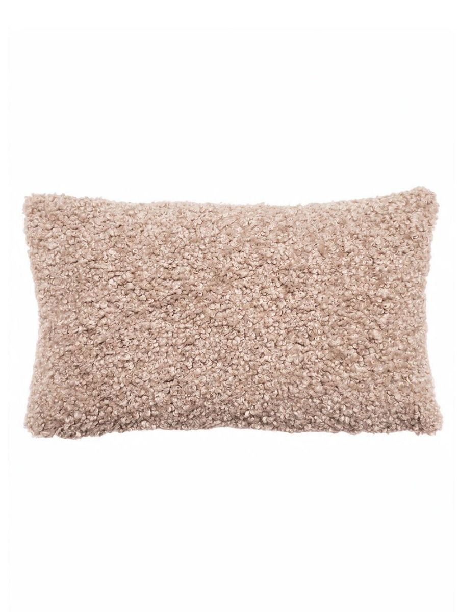 ALMOHADON TEDDY BEIGE RECTANGULAR 30X50