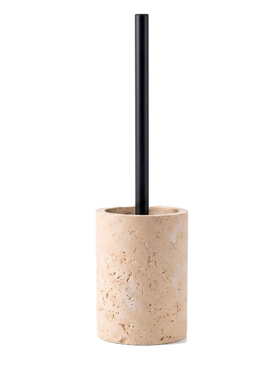 Cepillo Limpia Inodoro Lidia Beige