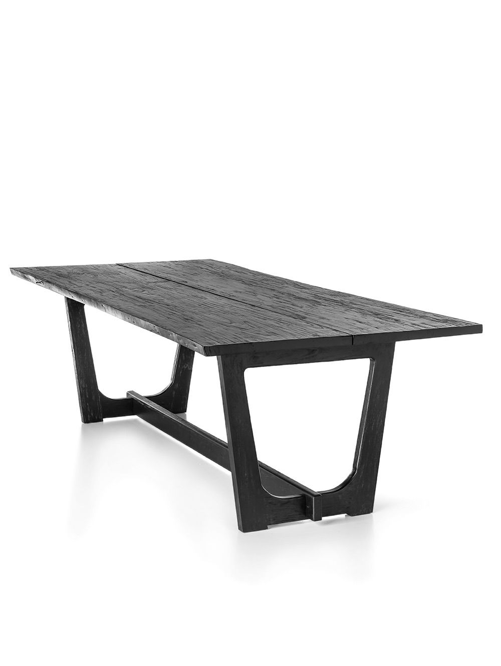 MESA DE COMEDOR OSLO NEGRO 110x210