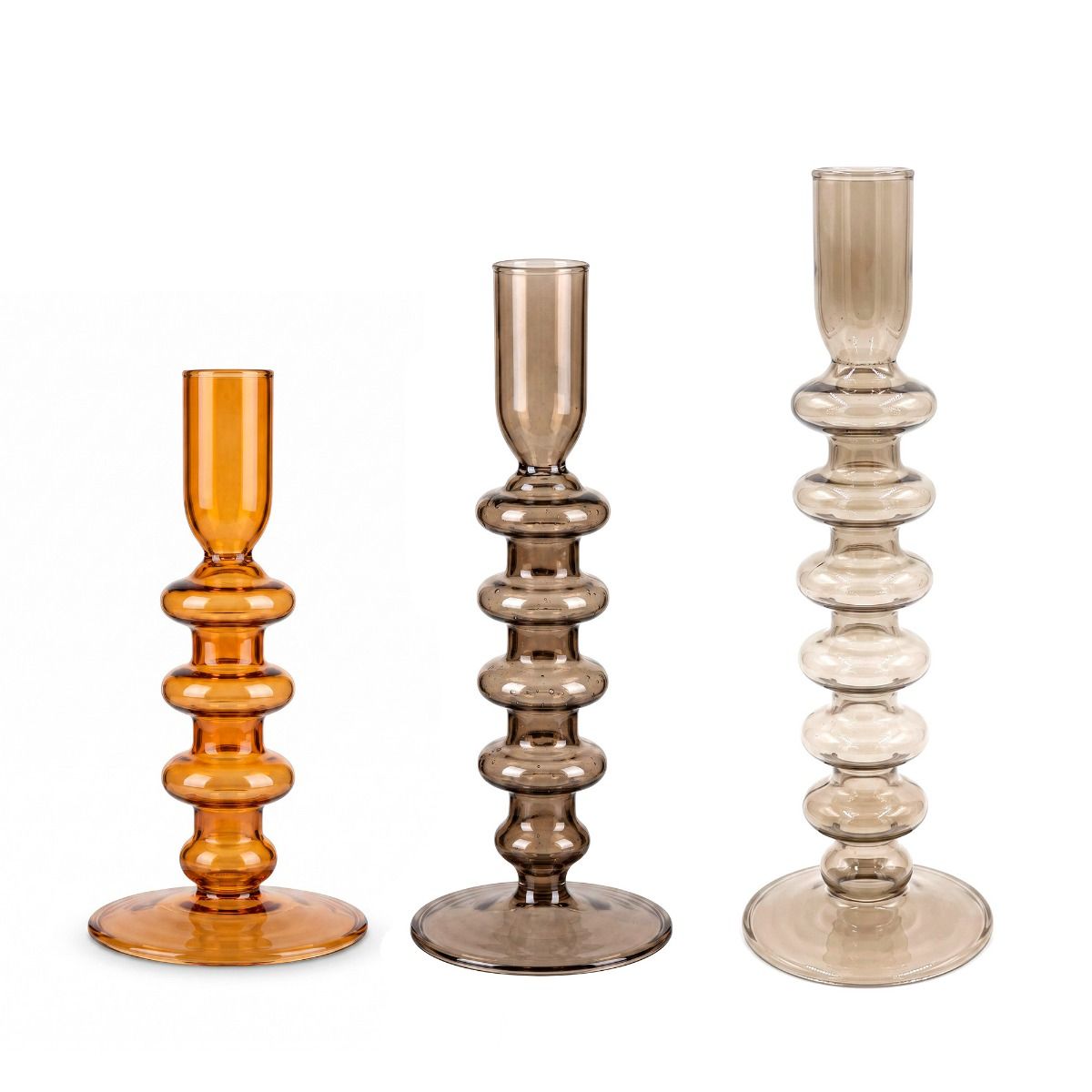 CANDELABRO NUVIN-MARRON-M
