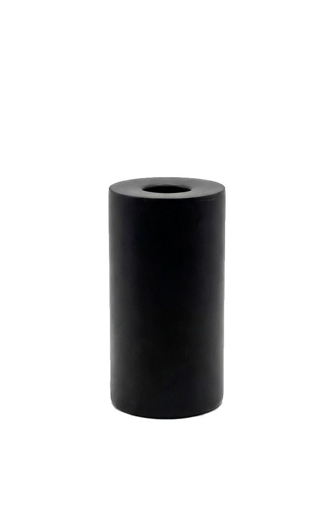 CANDELABRO PETIT NEGRO MATE