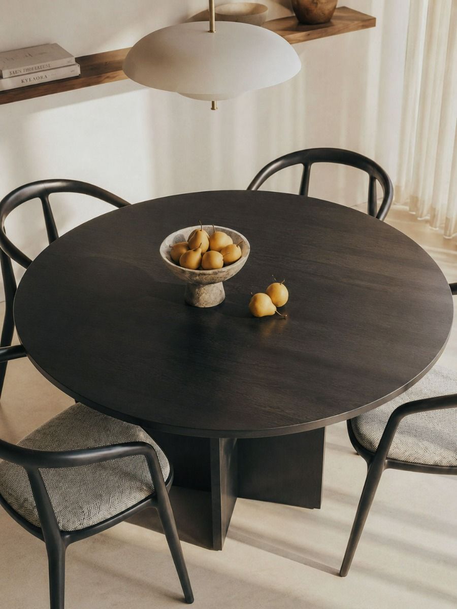 MESA COMEDOR PREGUI BLACK 120D
