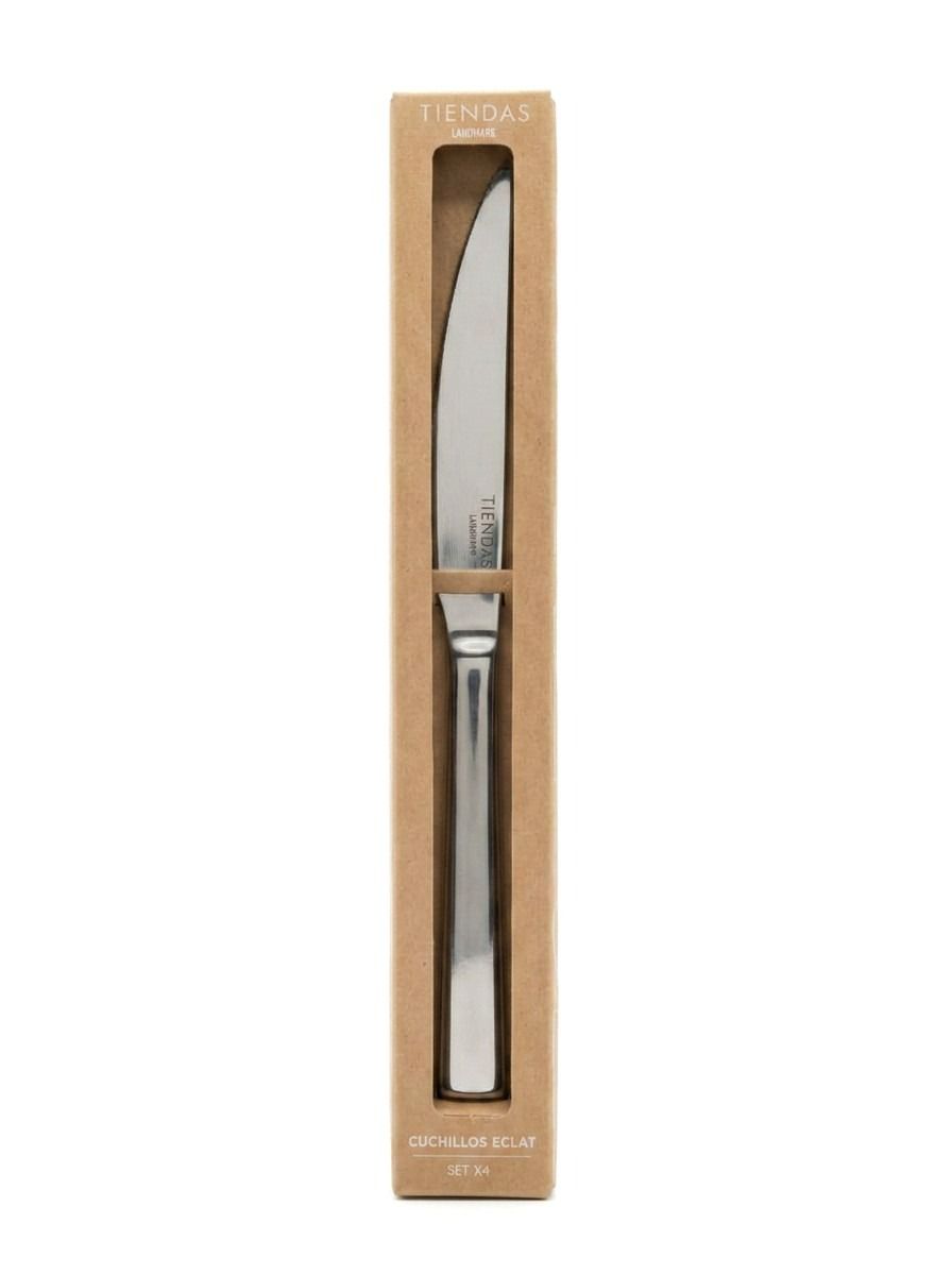 SET CUBIERTOS CUCHILLO 4 PZS ECLAT SILVER