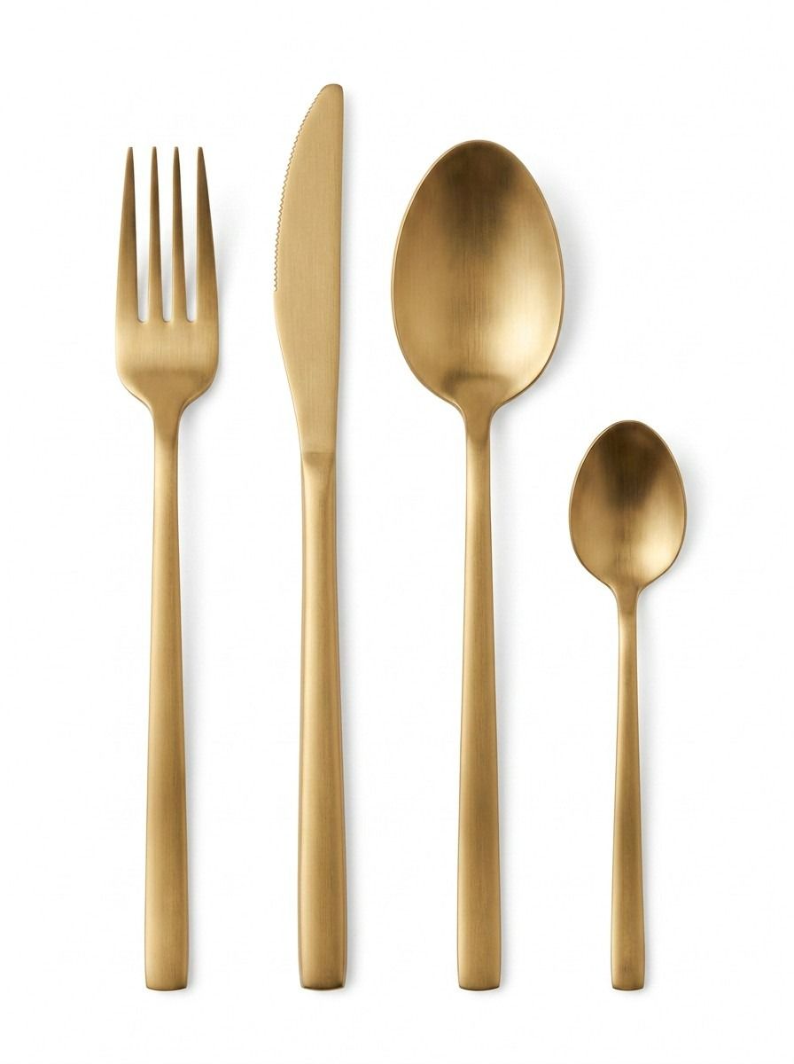 SET CUBIERTOS 16 PZS ETERNEL GOLD