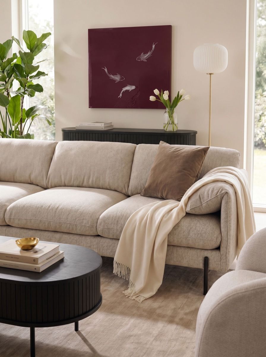 SOFA DE PLUMAS TRYG GREY