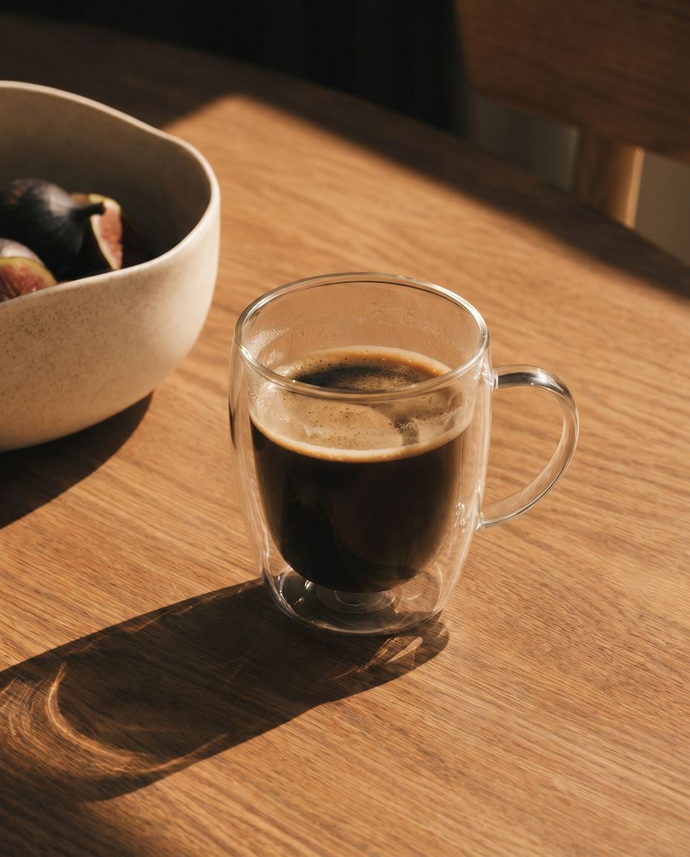 TAZA DOTIA DOBLE VIDRIO 350ML