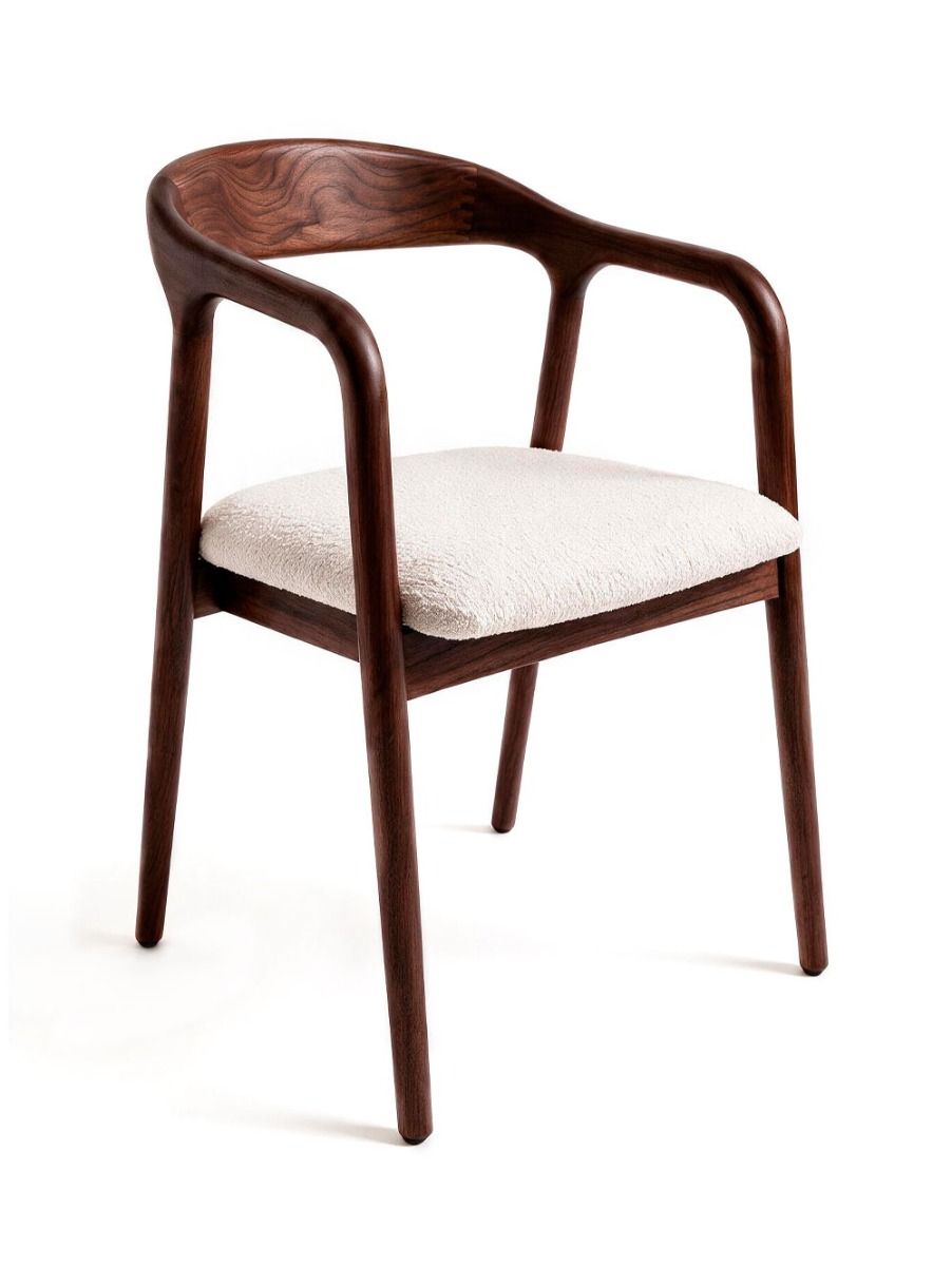 SILLA CON APOYA NINA WALNUT